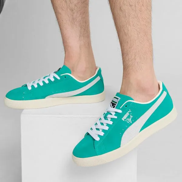 Puma Lifestyle Clyde OG Sneakers Spectra Greenfrosted Ivorypuma White 8211 Men