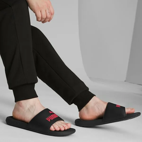 Puma Lifestyle Cool Cat 20 039s Slides Puma Blackpuma Red 8211 Men