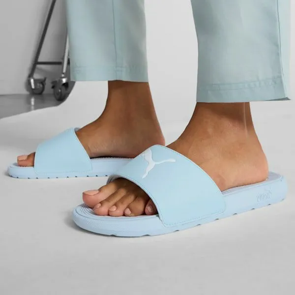 Puma Lifestyle Cool Cat 20 Sport 039s Slides Lucitepuma White 8211 Women