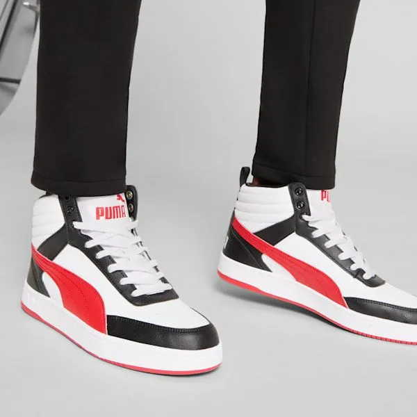 Puma Lifestyle Dribble 039s Mid Top Sneakers Puma Whitefor All Time Redpuma Black 8211 Men Puma Lifestyle Dribble 039s Mid Top Sneakers Puma Whitefor All Time Redpuma Black 8211 Men