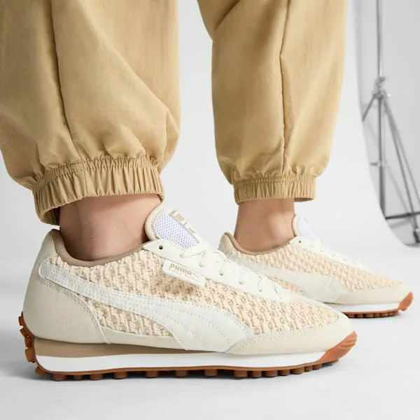 Puma Lifestyle Easy Rider Knit 039s Sneakers Warm Whitepuma Whiteoak Branch 8211 Women