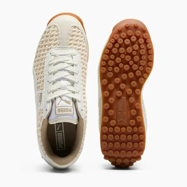 Puma Lifestyle Easy Rider Knit 039s Sneakers Warm Whitepuma Whiteoak Branch 8211 Women