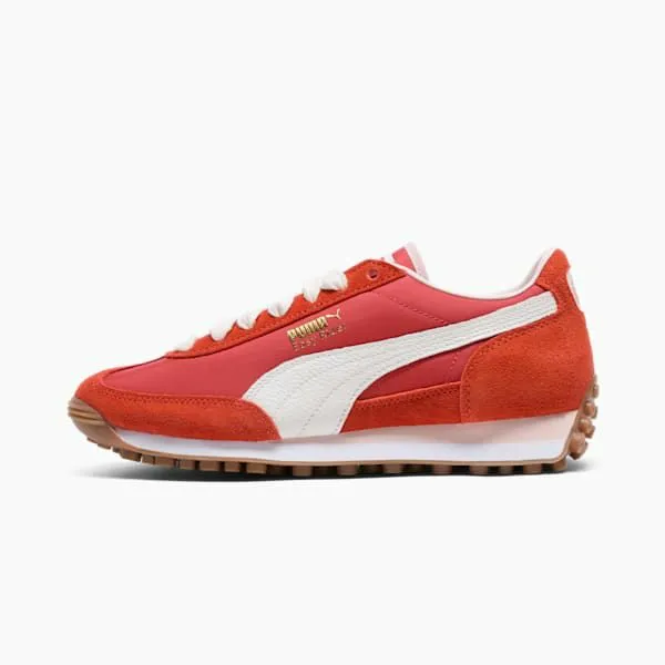 Puma Lifestyle Easy Rider Lovers 039s Sneakers Red Firewarm White 8211 Women
