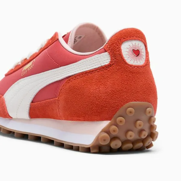 Puma Lifestyle Easy Rider Lovers 039s Sneakers Red Firewarm White 8211 Women Puma Lifestyle Easy Rider Lovers 039s Sneakers Red Firewarm White 8211 Women