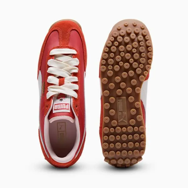 Puma Lifestyle Easy Rider Lovers 039s Sneakers Red Firewarm White 8211 Women Puma Lifestyle Easy Rider Lovers 039s Sneakers Red Firewarm White 8211 Women