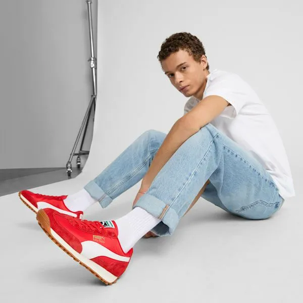Puma Lifestyle Easy Rider Vintage Sneakers Puma Redpuma White 8211 Women