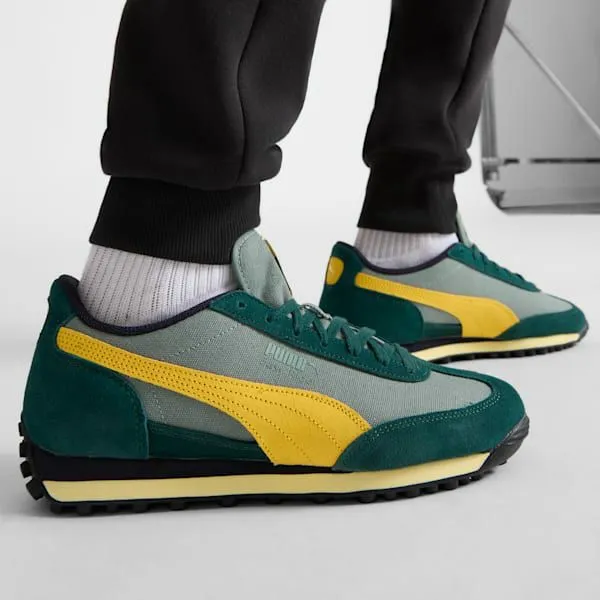 Puma Lifestyle Easy Rider Weathered 039s Sneakers Green Moonsunny Yellow 8211 Men Puma Lifestyle Easy Rider Weathered 039s Sneakers Green Moonsunny Yellow 8211 Men