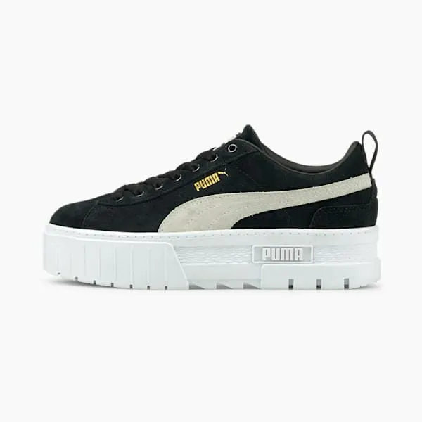Puma Lifestyle Mayze 039s Sneakers Puma Blackpuma White 8211 Women