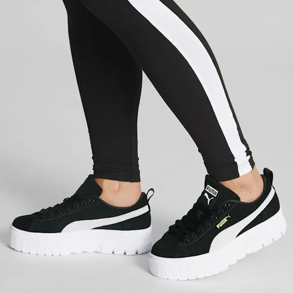Puma Lifestyle Mayze 039s Sneakers Puma Blackpuma White 8211 Women