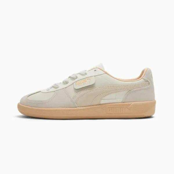 Puma Lifestyle Palermo Leather 039s Sneakers Warm Whitealpine Snowcashew 8211 Women Puma Lifestyle Palermo Leather 039s Sneakers Warm Whitealpine Snowcashew 8211 Women