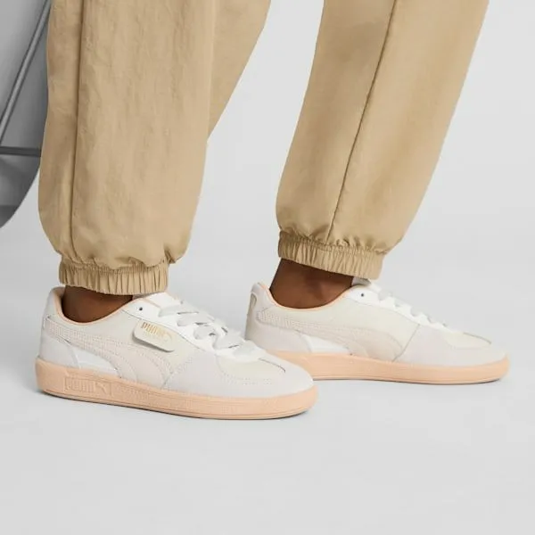 Puma Lifestyle Palermo Leather 039s Sneakers Warm Whitealpine Snowcashew 8211 Women Puma Lifestyle Palermo Leather 039s Sneakers Warm Whitealpine Snowcashew 8211 Women