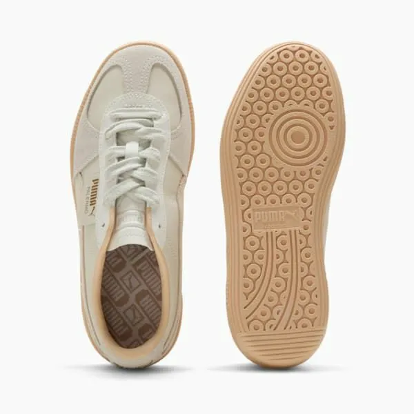 Puma Lifestyle Palermo Leather 039s Sneakers Warm Whitealpine Snowcashew 8211 Women Puma Lifestyle Palermo Leather 039s Sneakers Warm Whitealpine Snowcashew 8211 Women