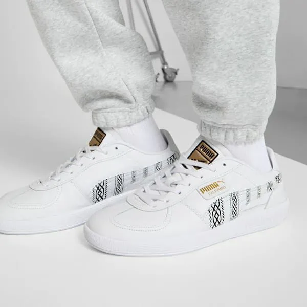 Puma Lifestyle Palermo Leather MH Sneakers Puma Whitepuma Blackpuma Gold 8211 Women Puma Lifestyle Palermo Leather MH Sneakers Puma Whitepuma Blackpuma Gold 8211 Women