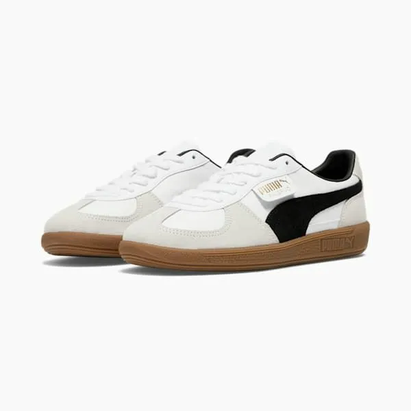 Puma Lifestyle Palermo Leather Sneakers Puma Whitevapor Graygum 8211 Women
