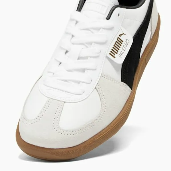 Puma Lifestyle Palermo Leather Sneakers Puma Whitevapor Graygum 8211 Women