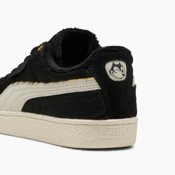 Puma Lifestyle PUMA X FELIX THE CAT Suede Sneakers Puma Blackpel Yellow 8211 Women