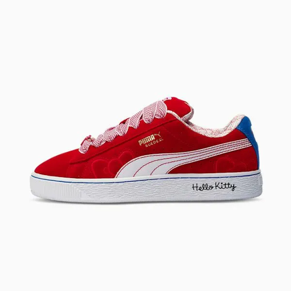 Puma Lifestyle PUMA X HELLO KITTY AND FRIENDS Suede XL Red Bow 039s Sneakers For All Time Redpuma Whitemountain Blue 8211 Women Puma Lifestyle PUMA X HELLO KITTY AND FRIENDS Suede XL Red Bow 039s Sneakers For All Time Redpuma Whitemountain Blue 8211 Women
