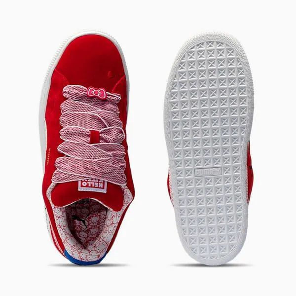 Puma Lifestyle PUMA X HELLO KITTY AND FRIENDS Suede XL Red Bow 039s Sneakers For All Time Redpuma Whitemountain Blue 8211 Women Puma Lifestyle PUMA X HELLO KITTY AND FRIENDS Suede XL Red Bow 039s Sneakers For All Time Redpuma Whitemountain Blue 8211 Women