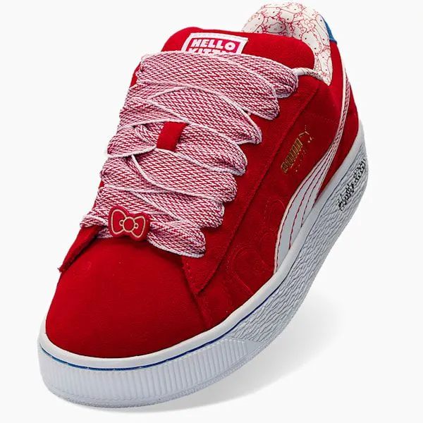 Puma Lifestyle PUMA X HELLO KITTY AND FRIENDS Suede XL Red Bow 039s Sneakers For All Time Redpuma Whitemountain Blue 8211 Women Puma Lifestyle PUMA X HELLO KITTY AND FRIENDS Suede XL Red Bow 039s Sneakers For All Time Redpuma Whitemountain Blue 8211 Women