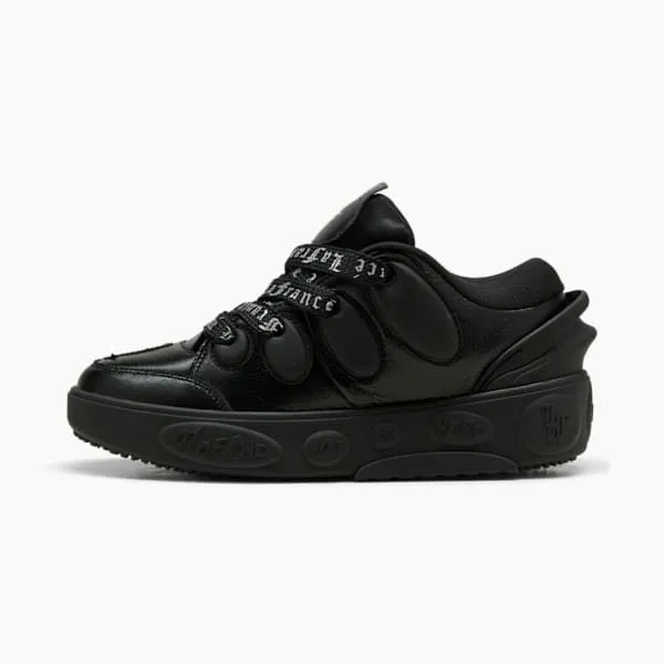Puma Lifestyle PUMA X LAMELO BALL LaFranc Black Written In Chrome Sneakers Puma Blacksilver Mistpuma Silver 8211 Women
