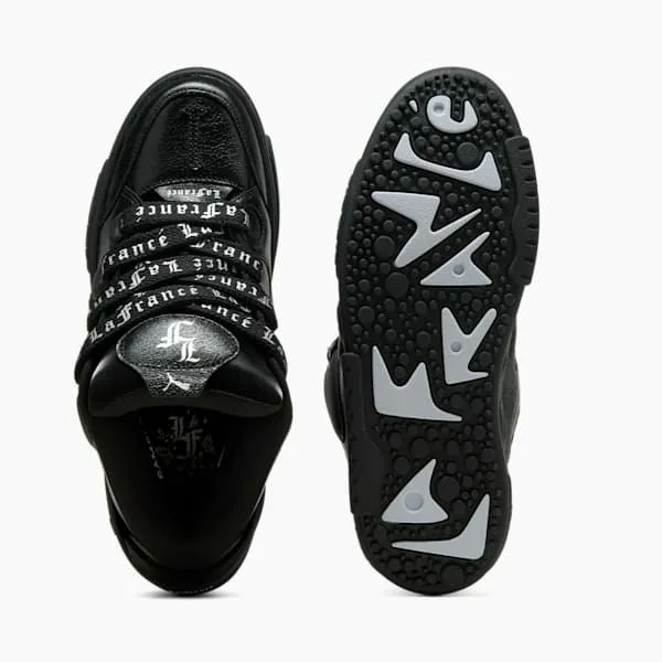 Puma Lifestyle PUMA X LAMELO BALL LaFranc Black Written In Chrome Sneakers Puma Blacksilver Mistpuma Silver 8211 Women