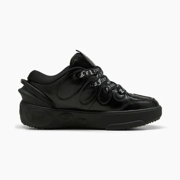 Puma Lifestyle PUMA X LAMELO BALL LaFranc Black Written In Chrome Sneakers Puma Blacksilver Mistpuma Silver 8211 Women