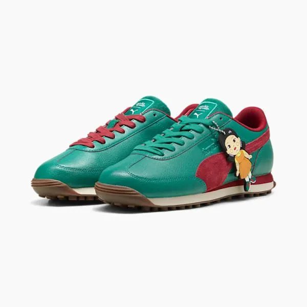 Puma Lifestyle PUMA X SQUID GAME Easy Rider 039s Sneakers Intense Reddark Pine 8211 Men Puma Lifestyle PUMA X SQUID GAME Easy Rider 039s Sneakers Intense Reddark Pine 8211 Men