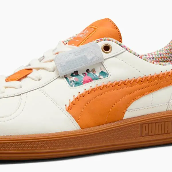 Puma Lifestyle PUMA X SQUID GAME Palermo 039s Sneakers Warm Whitepumpkin Pie 8211 Men Puma Lifestyle PUMA X SQUID GAME Palermo 039s Sneakers Warm Whitepumpkin Pie 8211 Men