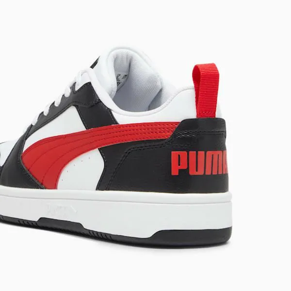 Puma Lifestyle Rebound V6 039s Sneakers Puma Whitefor All Time Redpuma Black 8211 Men Puma Lifestyle Rebound V6 039s Sneakers Puma Whitefor All Time Redpuma Black 8211 Men