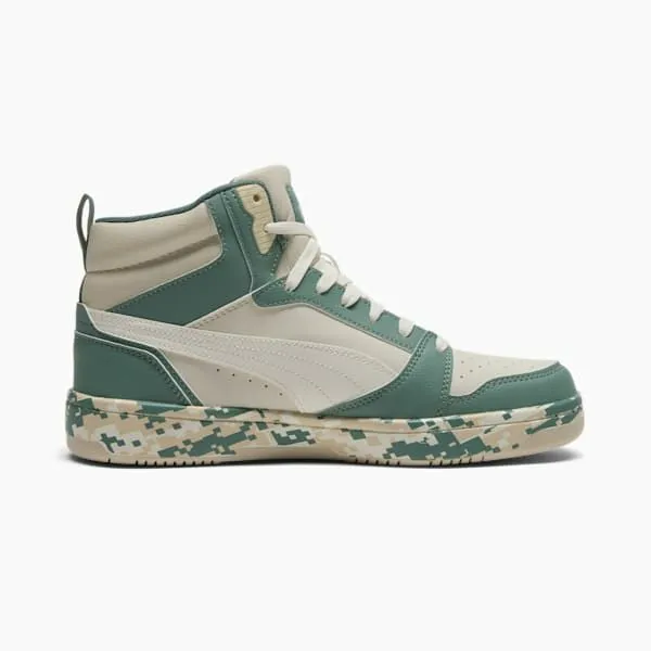 Puma Lifestyle Rebound V6 Camo 039s Sneakers Alpine Snowwarm Whitegreen Moon 8211 Men Puma Lifestyle Rebound V6 Camo 039s Sneakers Alpine Snowwarm Whitegreen Moon 8211 Men
