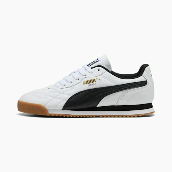 Puma Lifestyle Roma Anniversario 039s Sneakers Puma Whitepuma Blackgum 8211 Men Puma Lifestyle Roma Anniversario 039s Sneakers Puma Whitepuma Blackgum 8211 Men