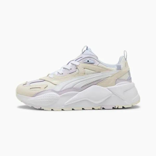 Puma Lifestyle RSX Efekt Premium 039s Sneakers Warm Whitelilac Frost 8211 Women