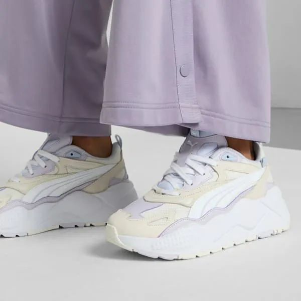 Puma Lifestyle RSX Efekt Premium 039s Sneakers Warm Whitelilac Frost 8211 Women Puma Lifestyle RSX Efekt Premium 039s Sneakers Warm Whitelilac Frost 8211 Women