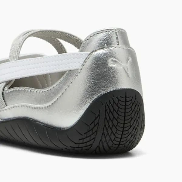 Puma Lifestyle Speedcat Ballet Metallic 039s Shoes Puma Silverpuma White 8211 Women
