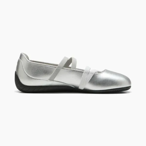 Puma Lifestyle Speedcat Ballet Metallic 039s Shoes Puma Silverpuma White 8211 Women