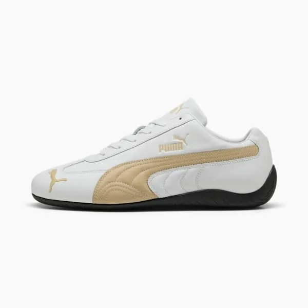 Puma Lifestyle Speedcat Leather Sneakers Puma Whitetoasted Almond 8211 Women