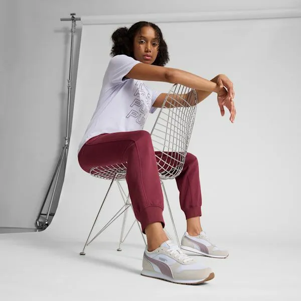 Puma Lifestyle ST MILER 039s Sneakers Feather Grayquailpuma Silver 8211 Women Puma Lifestyle ST MILER 039s Sneakers Feather Grayquailpuma Silver 8211 Women