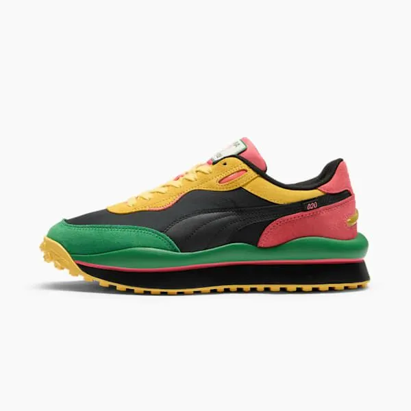 Puma Lifestyle Style Rider Las Vegas Sneakers Puma Blackpeach Frostsunny Yellow 8211 Women Puma Lifestyle Style Rider Las Vegas Sneakers Puma Blackpeach Frostsunny Yellow 8211 Women