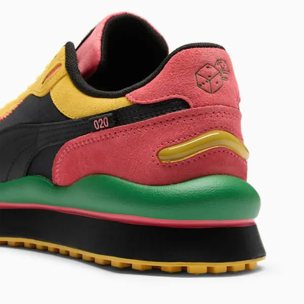 Puma Lifestyle Style Rider Las Vegas Sneakers Puma Blackpeach Frostsunny Yellow 8211 Women Puma Lifestyle Style Rider Las Vegas Sneakers Puma Blackpeach Frostsunny Yellow 8211 Women