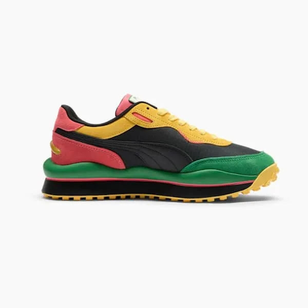 Puma Lifestyle Style Rider Las Vegas Sneakers Puma Blackpeach Frostsunny Yellow 8211 Women Puma Lifestyle Style Rider Las Vegas Sneakers Puma Blackpeach Frostsunny Yellow 8211 Women