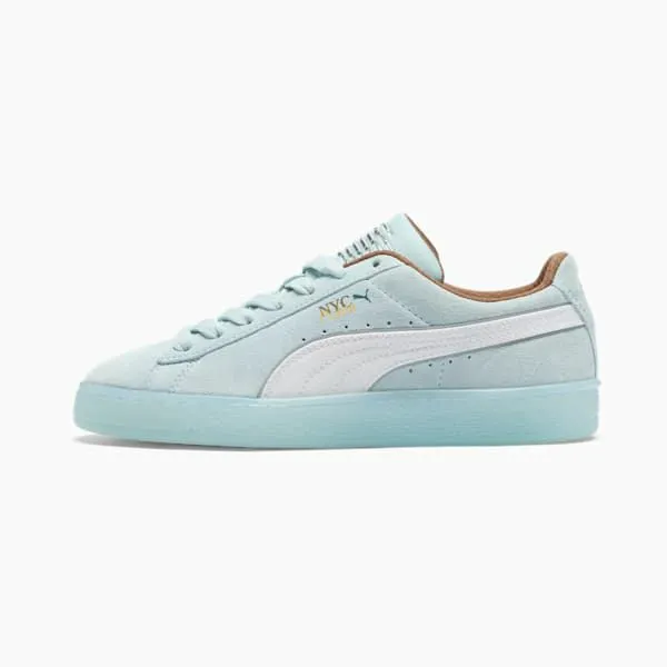 Puma Lifestyle Suede NYC 039s Sneakers Frosted Dewpuma Whitehaute Coffeepuma Silver 8211 Women Puma Lifestyle Suede NYC 039s Sneakers Frosted Dewpuma Whitehaute Coffeepuma Silver 8211 Women