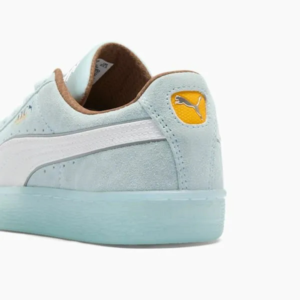 Puma Lifestyle Suede NYC 039s Sneakers Frosted Dewpuma Whitehaute Coffeepuma Silver 8211 Women