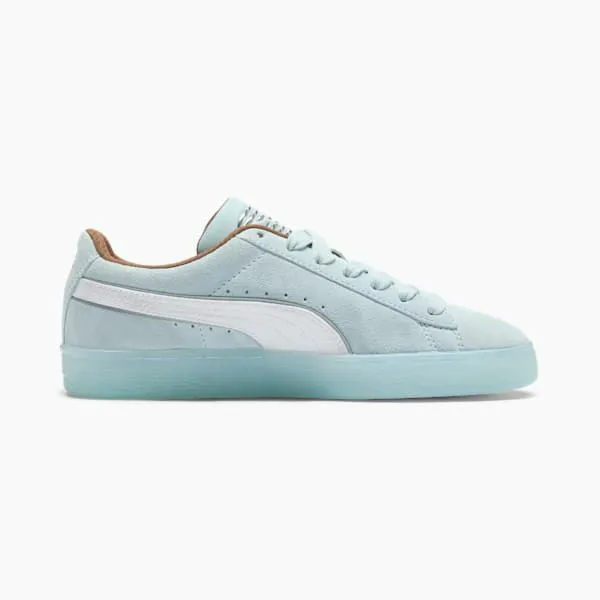 Puma Lifestyle Suede NYC 039s Sneakers Frosted Dewpuma Whitehaute Coffeepuma Silver 8211 Women