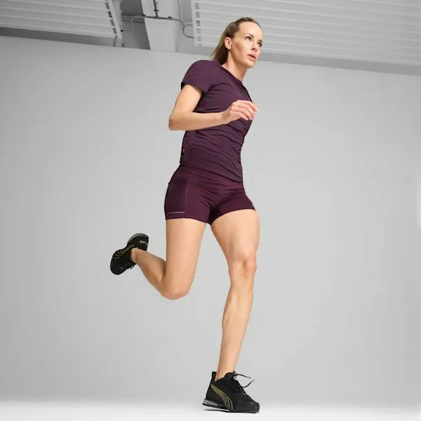Puma Lifestyle Voltaic Evo 039s Training Shoes Puma Blackpuma Gold 8211 Women