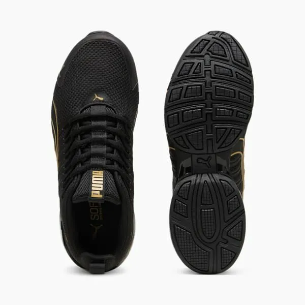 Puma Lifestyle Voltaic Evo 039s Training Shoes Puma Blackpuma Gold 8211 Women