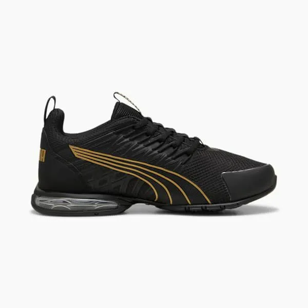 Puma Lifestyle Voltaic Evo 039s Training Shoes Puma Blackpuma Gold 8211 Women