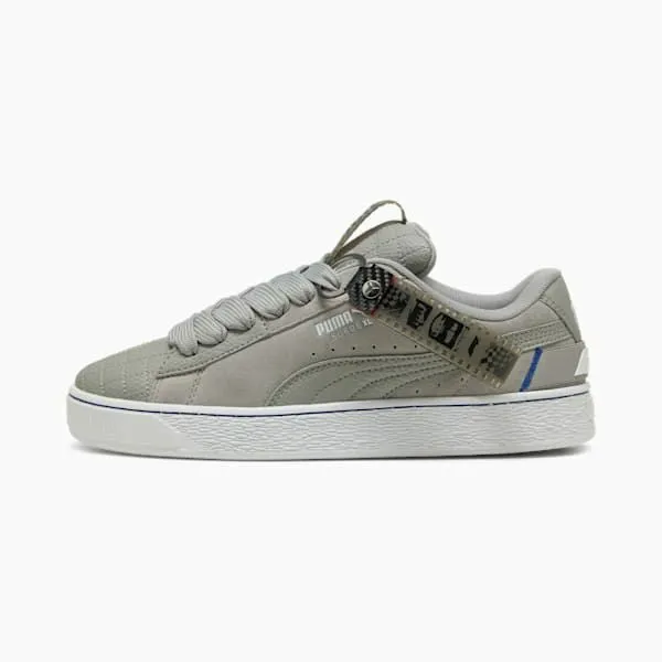 Puma Motorsport F1 Suede XL 75 Years Hero Sneakers Matte Silvervivid Blue 8211 Women Puma Motorsport F1 Suede XL 75 Years Hero Sneakers Matte Silvervivid Blue 8211 Women