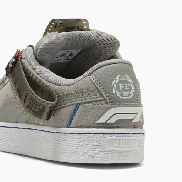 Puma Motorsport F1 Suede XL 75 Years Hero Sneakers Matte Silvervivid Blue 8211 Women Puma Motorsport F1 Suede XL 75 Years Hero Sneakers Matte Silvervivid Blue 8211 Women