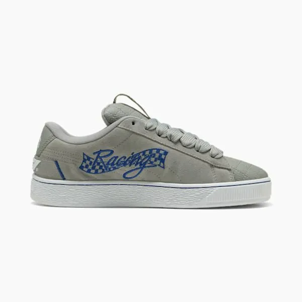 Puma Motorsport F1 Suede XL 75 Years Hero Sneakers Matte Silvervivid Blue 8211 Women Puma Motorsport F1 Suede XL 75 Years Hero Sneakers Matte Silvervivid Blue 8211 Women