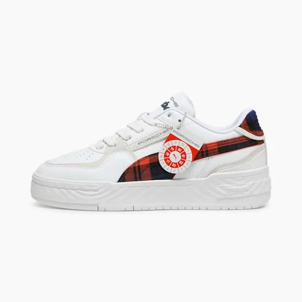 Puma Motorsport Porsche Legacy CA Pro Tartan Motorsport Shoes Puma Whiteredmazing 8211 Women